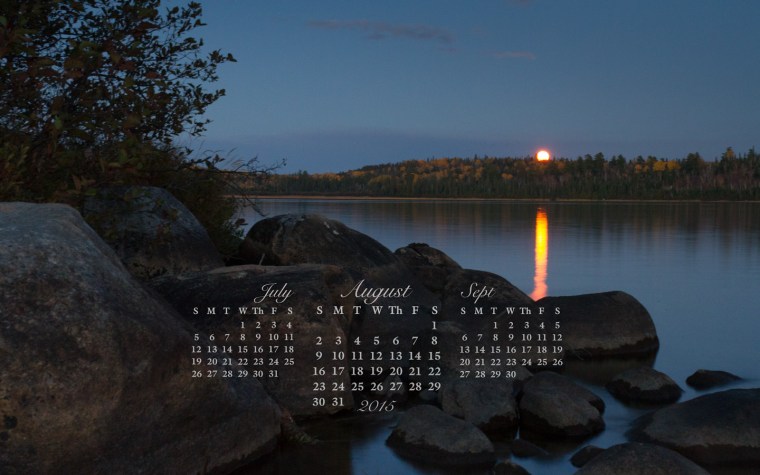 free desktop calendar August 2015_1440x900